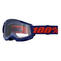 100% Очки Strata 2 Goggle Navy / Clear в Тюмени