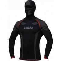 IXS Термобелье Underwear Shirt 365 Hood Черный/Серый в Тюмени