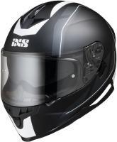 IXS Шлем HX 1100 2.0 Чёрн-серо-белый глянец в Тюмени