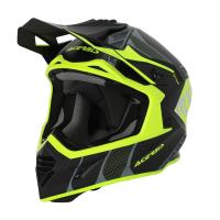 Acerbis Шлем кроссовый X-Track 22-06 Black/Fluo-Yellow в Тюмени