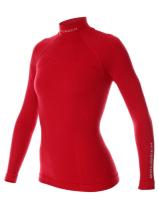 Brubeck Футболка женская дл.рукав Wool Merino 78% Малина в Тюмени