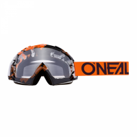 Oneal Маска B-10 Pixel Orange/White Clear в Тюмени