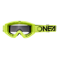 Oneal Маска кроссовая B-Zero V.22 желтая оправа, прозрачная линза в Тюмени