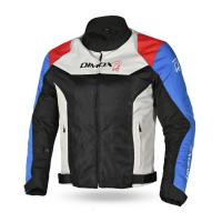 Dimox Мотокуртка текстиль City Traveler Mens Black/Blue/Red в Тюмени