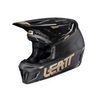 Leatt Шлем кроссовый Moto 9.5 Carbon Kit V26 Black в Тюмени