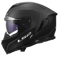 LS2 Мотошлем FF818 Storm III Solid черный в Тюмени