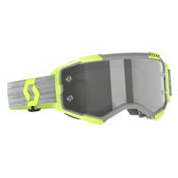 Scott Очки кроссовые Fury LS grey/yellow light sensitive grey works в Тюмени