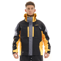 Dragonfly Куртка мембранная Quad Pro Black-yellow в Тюмени
