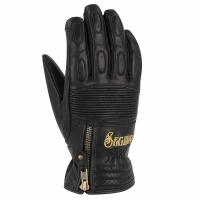 Segura Перчатки кожаные женские Lady Sultana Black Edition Black в Тюмени