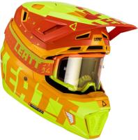 Leatt Шлем кроссовый Kit Moto 7.5 V23 Citrus в Тюмени