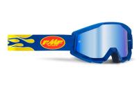 100% Очки FMF Powercore Flame Navy Зеркальная/Синяя линза в Тюмени
