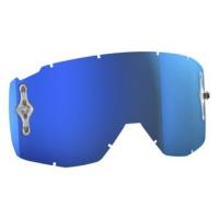 Scott Линзы Hustle MX SGL WKS/OTG electric blue chrome в Тюмени