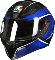 AGV Шлем K-1 MULTI Qualify Black/Blue в #REGION_NAME_DECLINE_PP#