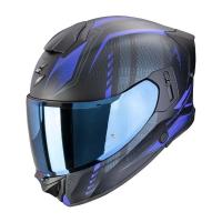 Scorpion Exo Мотошлем Exo-530 Air Theras Черный Матовый/Синий в Тюмени