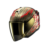 Shark Шлем Skwal I3 Jet Venum Black/Red/Gold в Тюмени