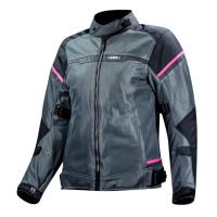 LS2 Мотокуртка женская Riva Lady черно-темно-серо-розовый в Тюмени