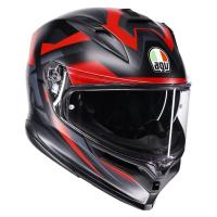 AGV Шлем K7 Черный матовый/Красный в Тюмени