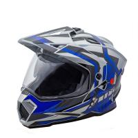AIM Шлем кросс/эндуро JK802S Blue/Grey/Black в Тюмени