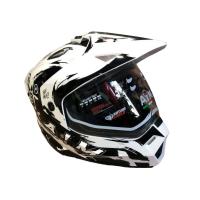 AiM Шлем детский JK802Y White/Black в Тюмени