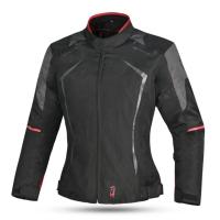 Dimox Мотокуртка текстиль Horizon Women Black/Red в Тюмени