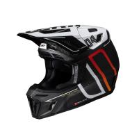 Leatt Мотошлем Moto 9.5 Carbon-White V25 в Тюмени