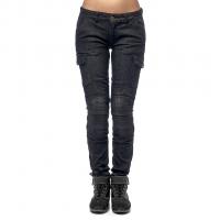 Moteq Женские мотоджинсы Nargiz Women черные в Тюмени
