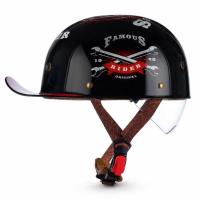 Scout Шлем кепка с визором Rider черно-красный в Тюмени