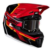 Leatt Шлем кроссовый  7.5 V26 Red + очки Velocity 4.5 в Тюмени