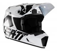 Leatt Шлем кроссовый Moto 3.5 Helmet White в Тюмени