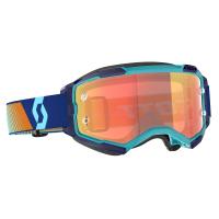 Scott Очки Fury royal blue/orange orange chrome works в Тюмени