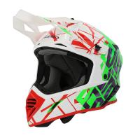Acerbis Шлем кроссовый X-Track 22-06 Green/White в Тюмени