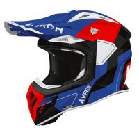 Airoh Шлем Aviator Ace 2 Shield Blue-Red Gloss в Тюмени