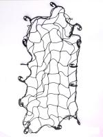 STARKS Сетка багажная NET KVADRO (80/80) Чёрный в Тюмени