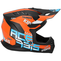 Acerbis Шлем детский Profile Junior Black/Orange в Тюмени