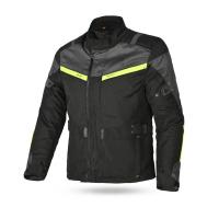 Dimox Мотокуртка текстиль Tour Tech Mens Black/Grey/Yellow в Тюмени