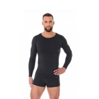 Brubeck Футболка мужская дл.рукав Comfort Wool Графит в Тюмени