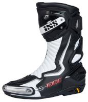 IXS Мотоботы RS-1000 черный/белый в Тюмени