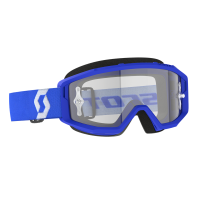Scott Очки кроссовые Primal clear blue/white clear works в Тюмени