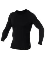 Brubeck Футболка мужская дл.рукав Comfort Wool Черный в Тюмени