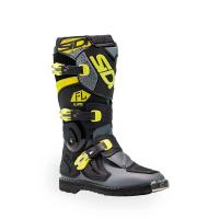 Sidi Ботинки детские Flame Black/Lime/Grey в Тюмени