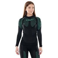 Dragonfly Термофутболка DF 3DThermo Green с длинным рукавом Woman в Тюмени