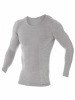 Brubeck Футболка мужская дл.рукав Comfort Wool Серый в Тюмени