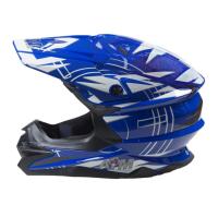 AiM Шлем кроссовый JK803S Blue/White в Тюмени