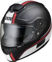 IXS Мотошлем HX 215 2.1 Черно-красно-белый матовый в Тюмени