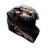 AGV Шлем K1 S Lyzard Matt Black/Grey/Red в Тюмени