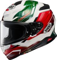 Shoei Шлем NXR 2 Capriccio Зелено-Белый-Красный TC-11 в Тюмени