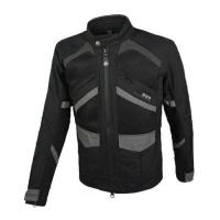 By City Мотокуртка текстильная Huracan Man Black в Тюмени