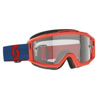 Scott Очки Split OTG dark blue/neon red/clear works в Тюмени