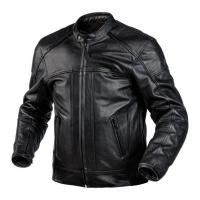 Scout куртка кожаная Daytona Waterproof Black в Тюмени