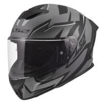 LS2 Мотошлем FF820 Rapid III Xtrem Black Grey в Тюмени